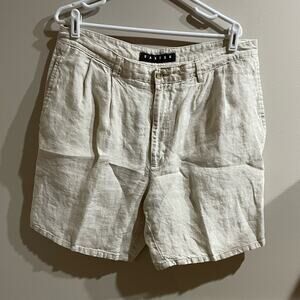 Baxter 100% Linen Shorts